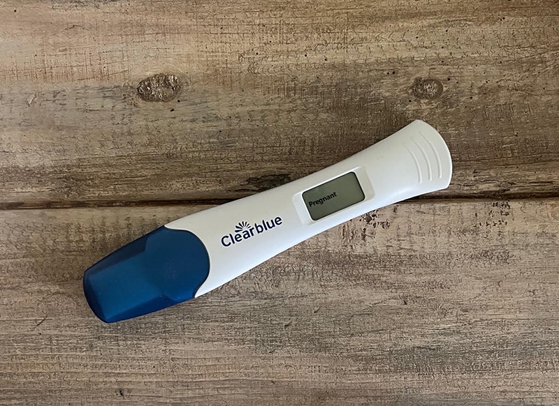 positive pregnancy test before miscarriage