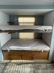 RV bunk before