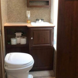 rv bathroom before
