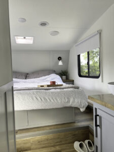 RV bedroom remodel
