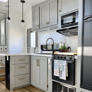 modern 5th wheel kitchen