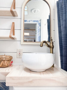 RV bathroom renovation