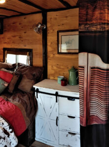 rustic camper