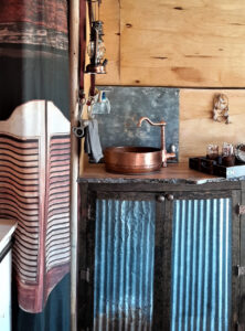 tiny rustic camper