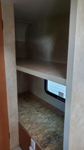 camper bunks before