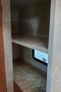 camper bunks before