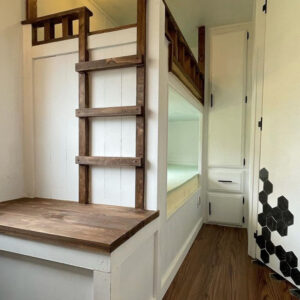 camper bunk bed remodel