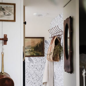 quaint camper interior