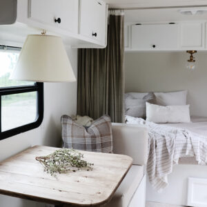 cozy camper interior