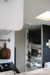 renovated camper interior