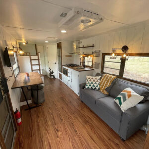 renovated travel trailer
