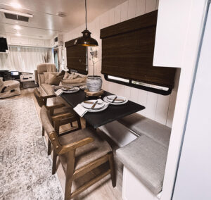 renovated motorhome interior