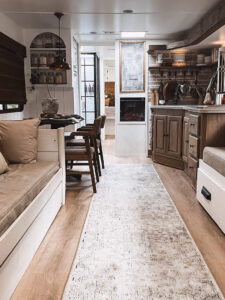 neutral motorhome interior