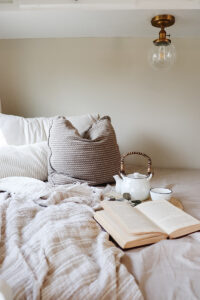 cozy camper interior
