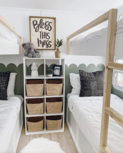 travel trailer bunk room