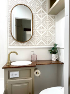 renovated rv bathroom
