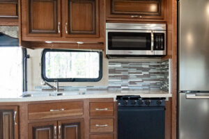 holiday rambler vacationer kitchen before