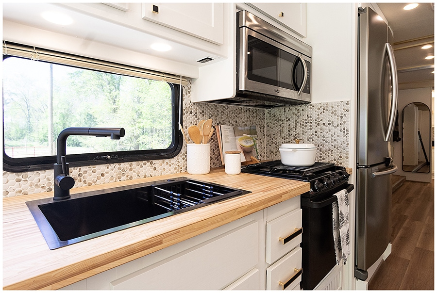 holiday rambler vacationer kitchen renovation