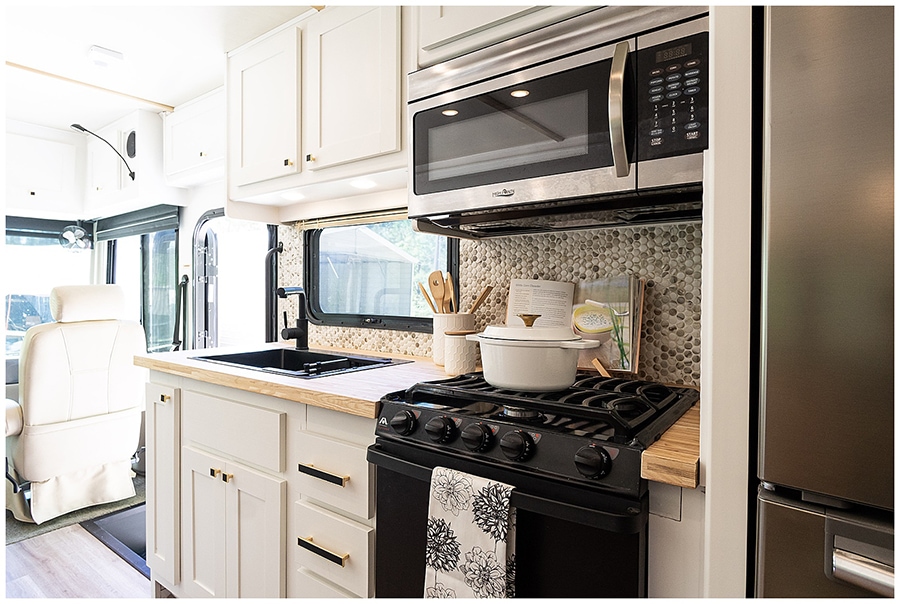 modern motorhome renovation