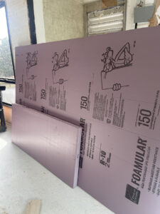 2" foam insulation for RV ceiling