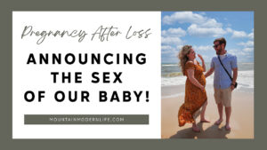 Gender Reveal: Announcing the sex of our baby