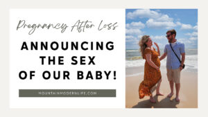 Gender Reveal: Announcing the sex of our baby