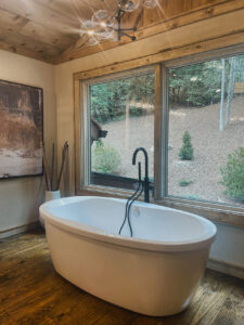 mountain home bathroom inspiration