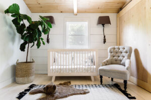 simple rustic nursery