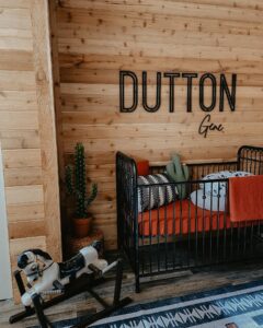 western nursery decor