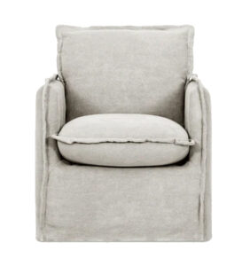 SixPenny Neva Glider as nursery option with french seam flange edge detail