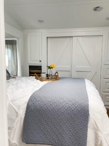Remodeled RV Bedroom
