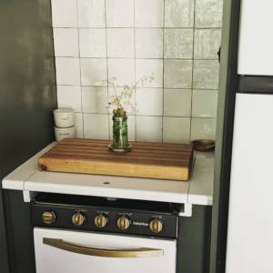 rv kitchen backsplash update