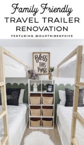 family travel trailer renovation