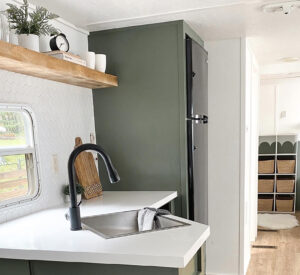 renovated rv kitchen